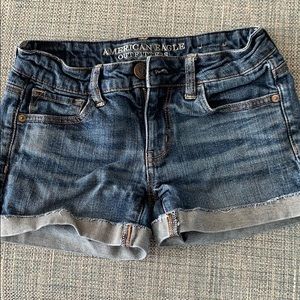 American eagle jean shorts